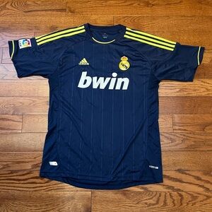 VTG- ADIDAS REAL MADRID AWAY JERSEY # 6 Sz See Measurements